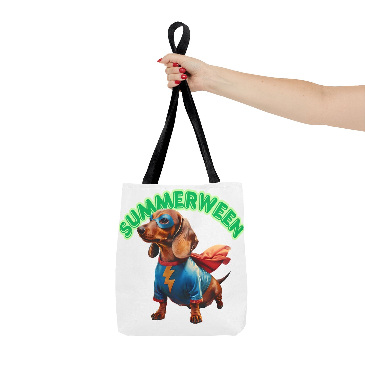 Superhero Dog Tote Bag