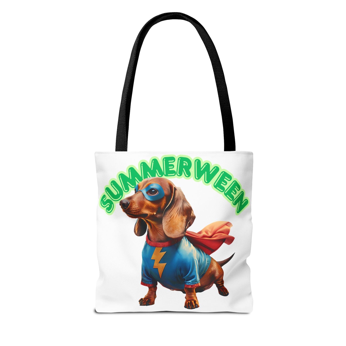 Superhero Dog Tote Bag