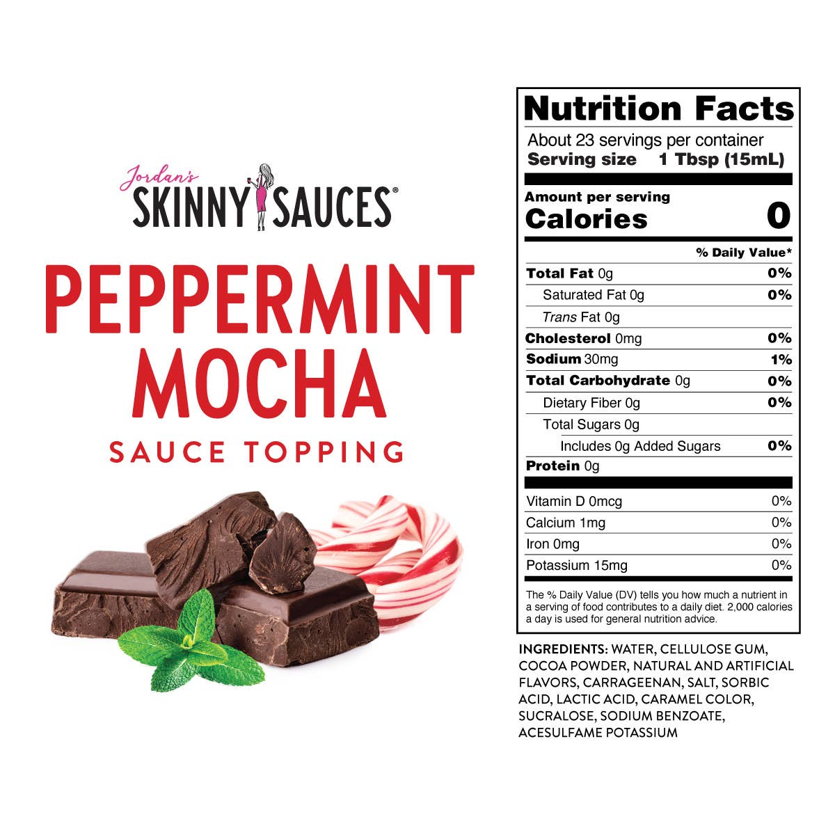 Sugar Free Peppermint Mocha Sauce