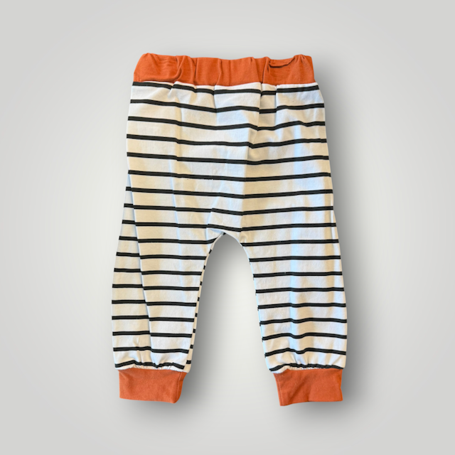 Pumpkin Spice Striped Lounge Set