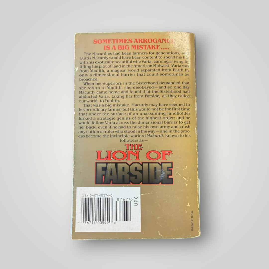 John Dalmas The Lion of Farside Vintage Fantasy Paperback