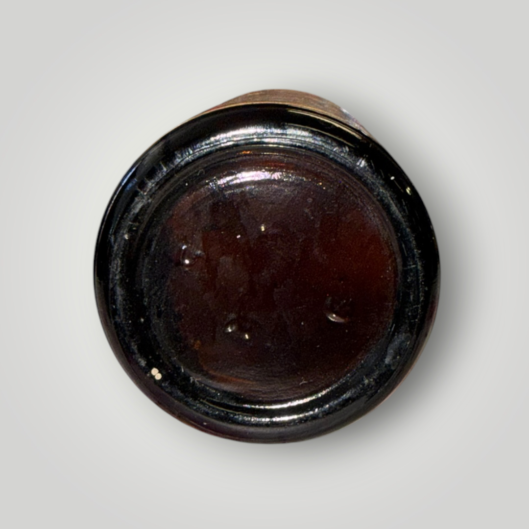 Vintage Eli Lilly Nux Vomica POISON Amber Medicine Bottle – Empty