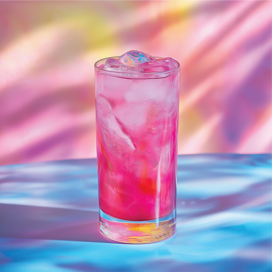 Sugar Free Strawberry Dragon Fruit Energy Syrup - 375ml