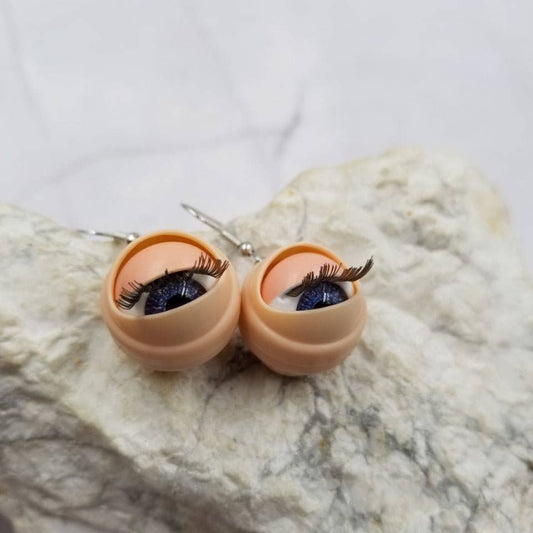 Halloween Awful Creepy Eyeball Earrings