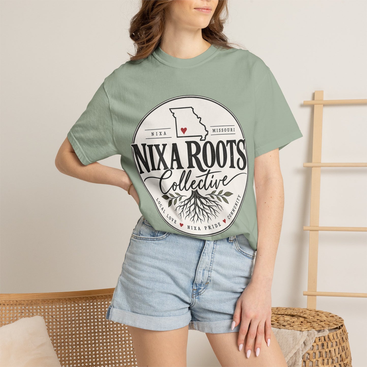Nixa Roots Collective T-Shirt — Missouri Pride Local Roots Tee