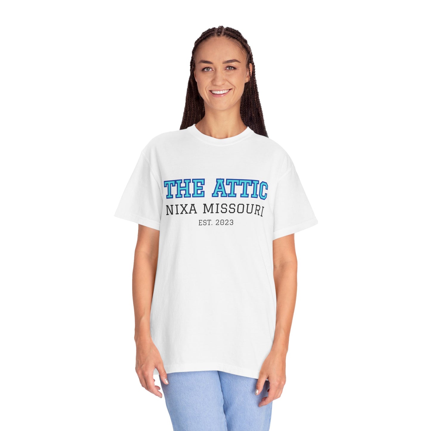 The Attic Nixa Missouri T-Shirt — Local Shop Vintage-Style Tee