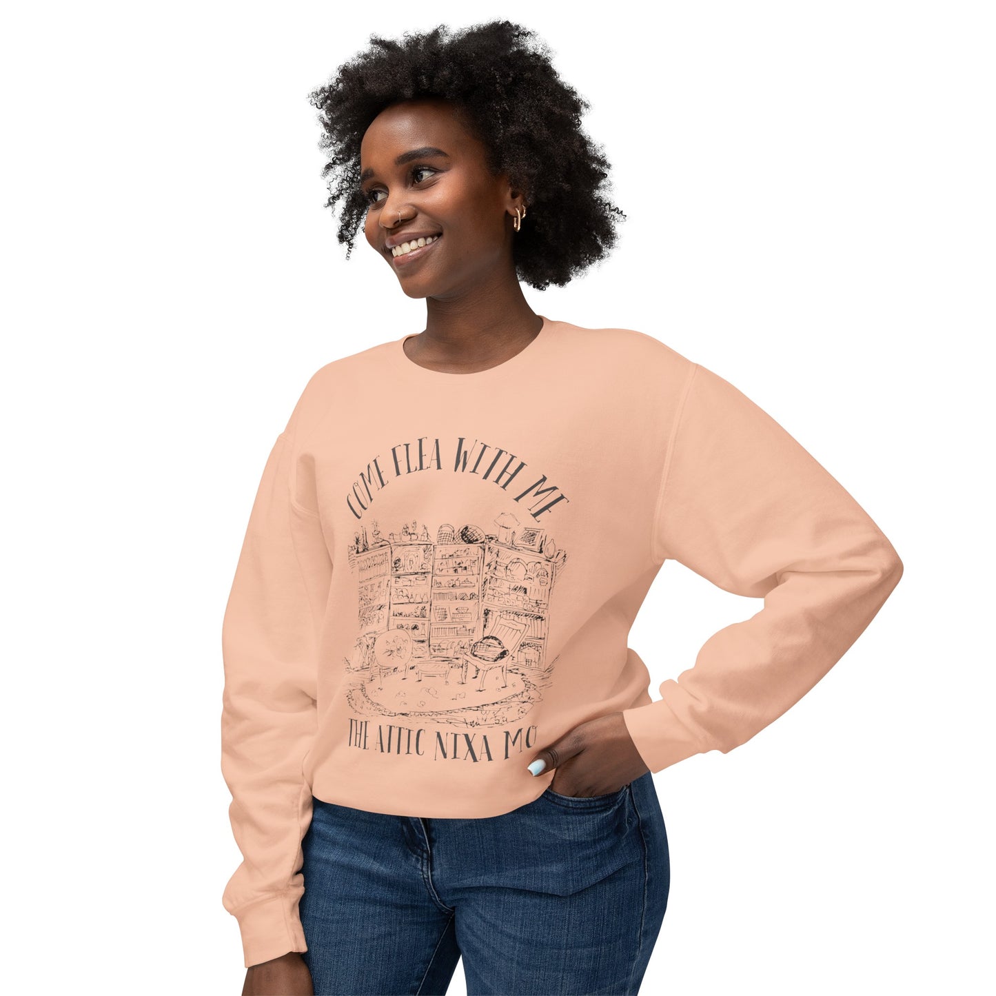 Unisex Lightweight Crewneck Sweatshirt