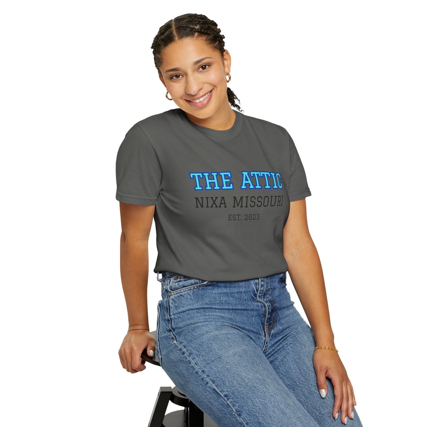 The Attic Nixa Missouri T-Shirt — Local Shop Vintage-Style Tee