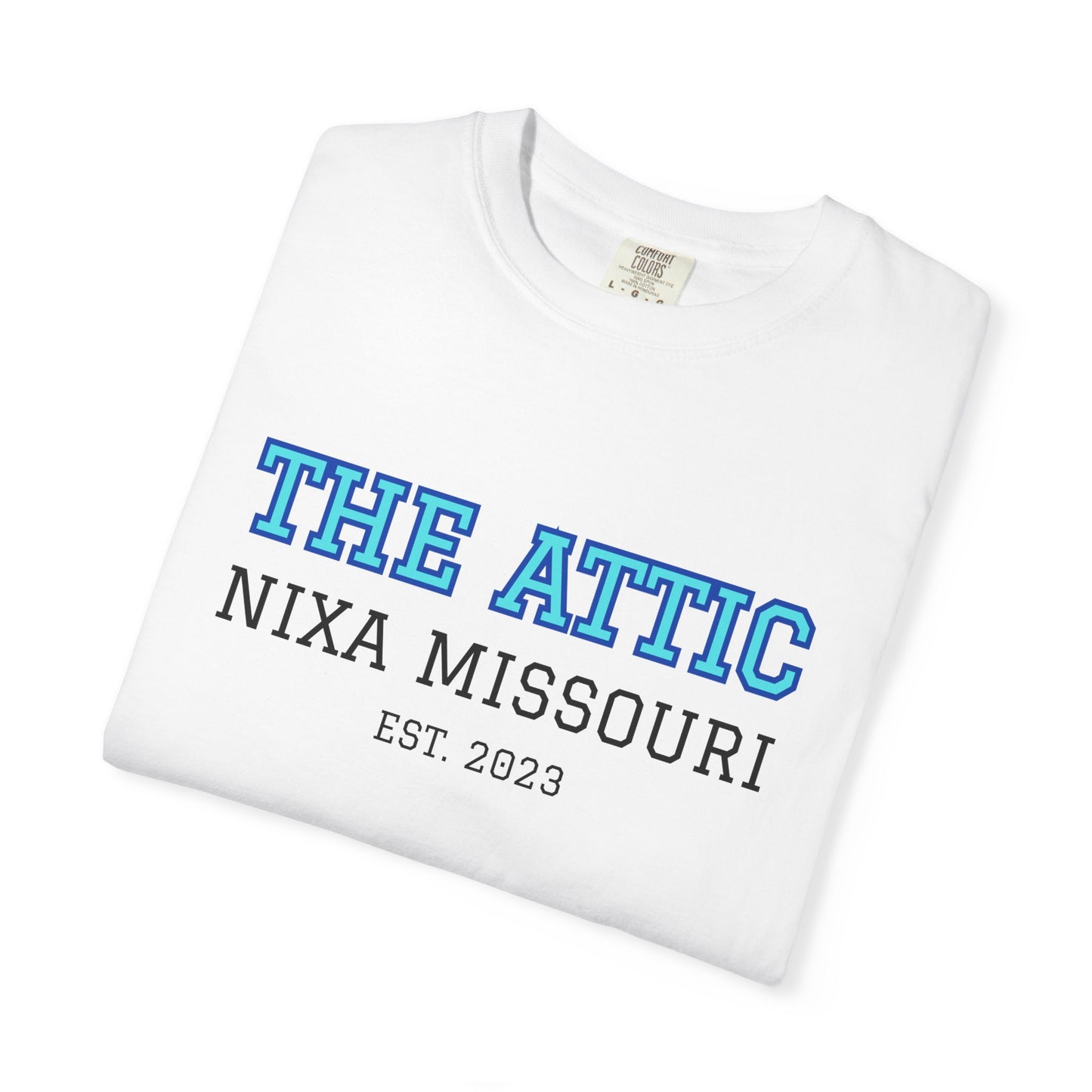 The Attic Nixa Missouri T-Shirt — Local Shop Vintage-Style Tee