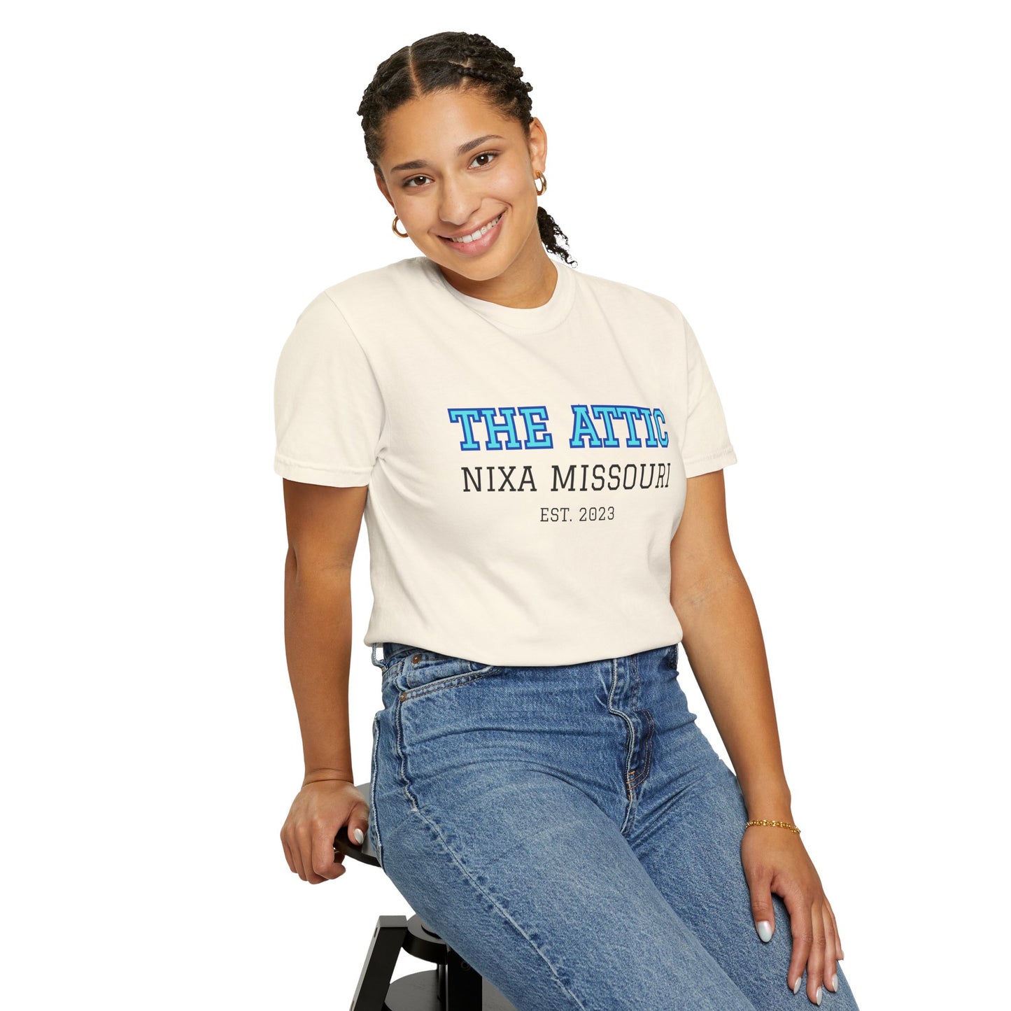 The Attic Nixa Missouri T-Shirt — Local Shop Vintage-Style Tee