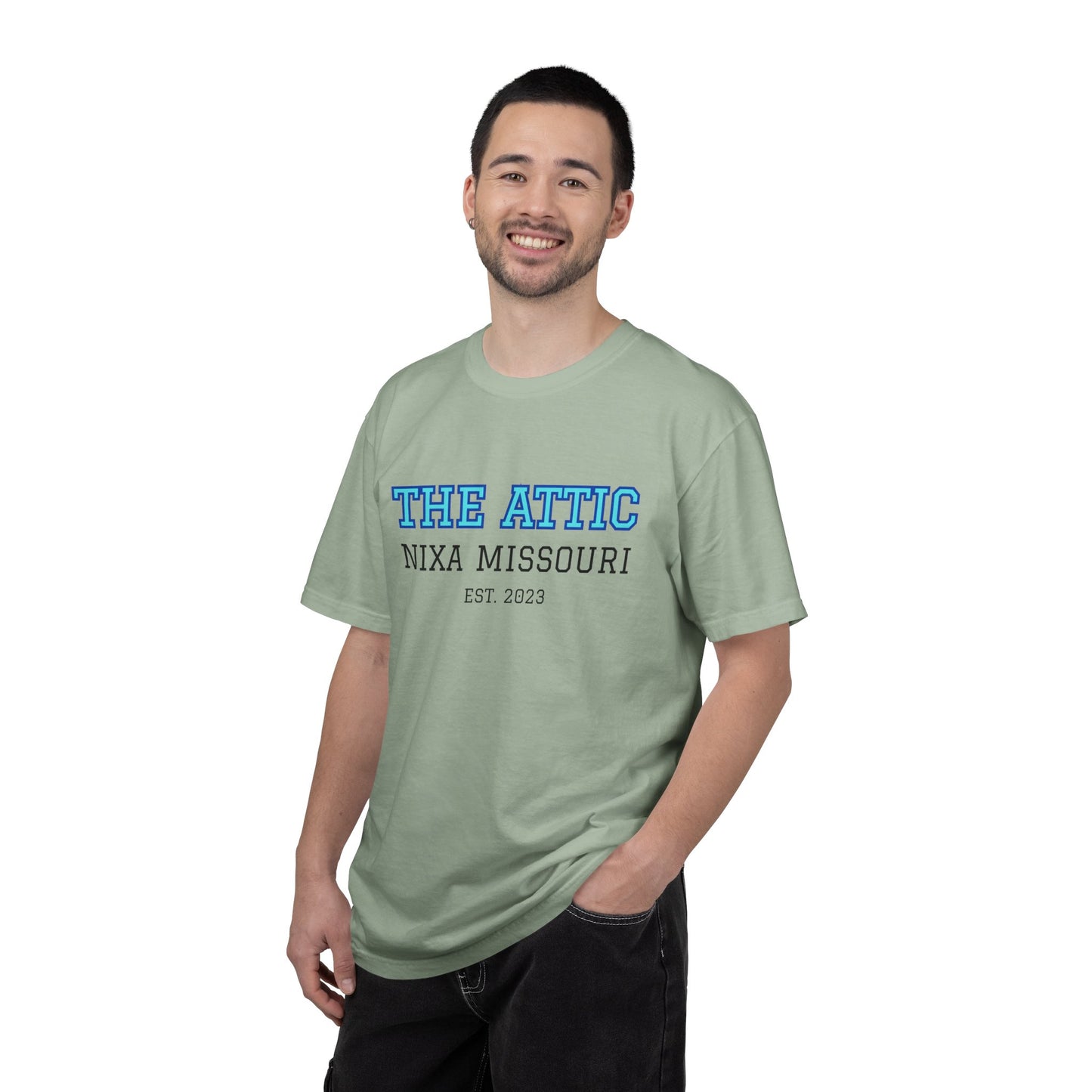 The Attic Nixa Missouri T-Shirt — Local Shop Vintage-Style Tee