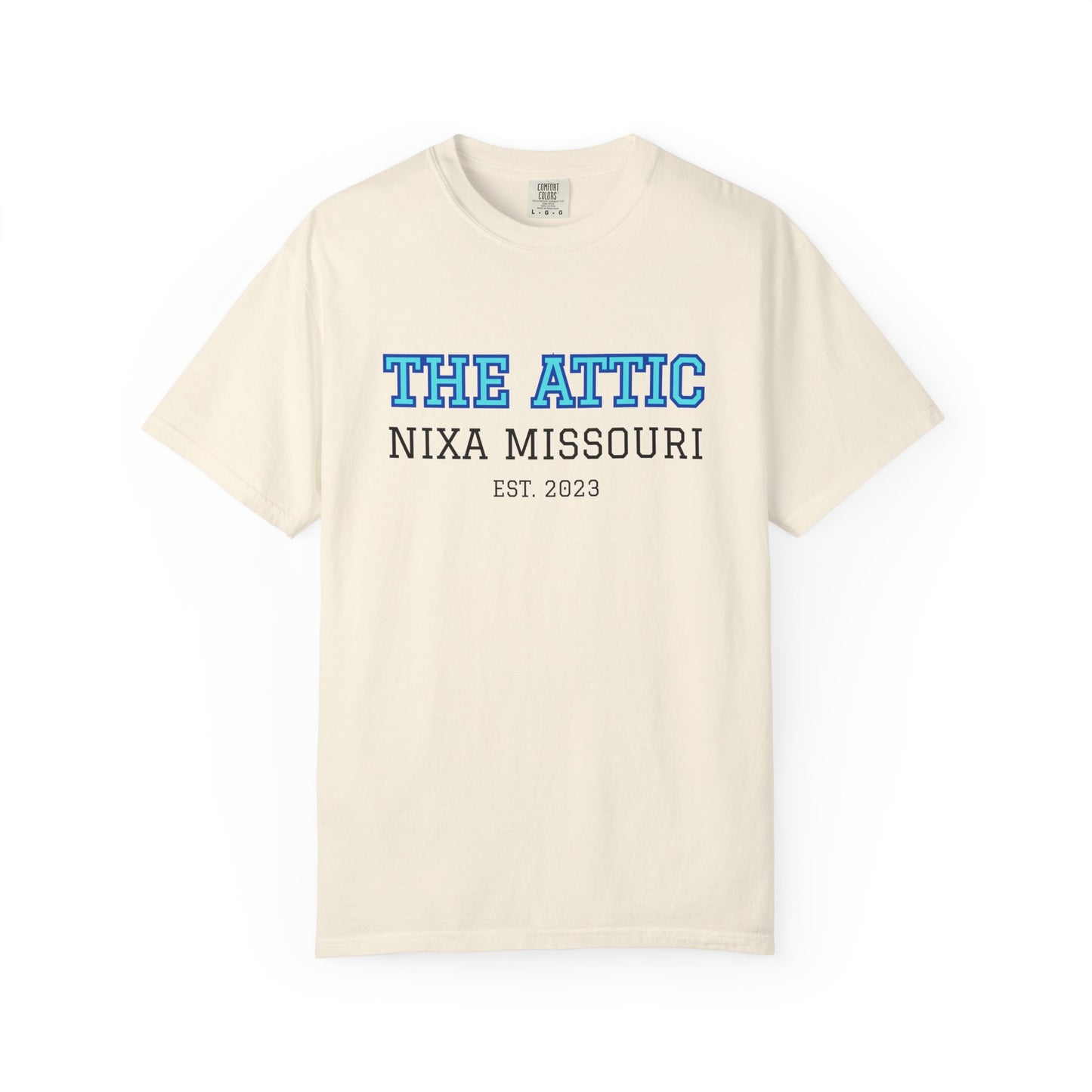 The Attic Nixa Missouri T-Shirt — Local Shop Vintage-Style Tee