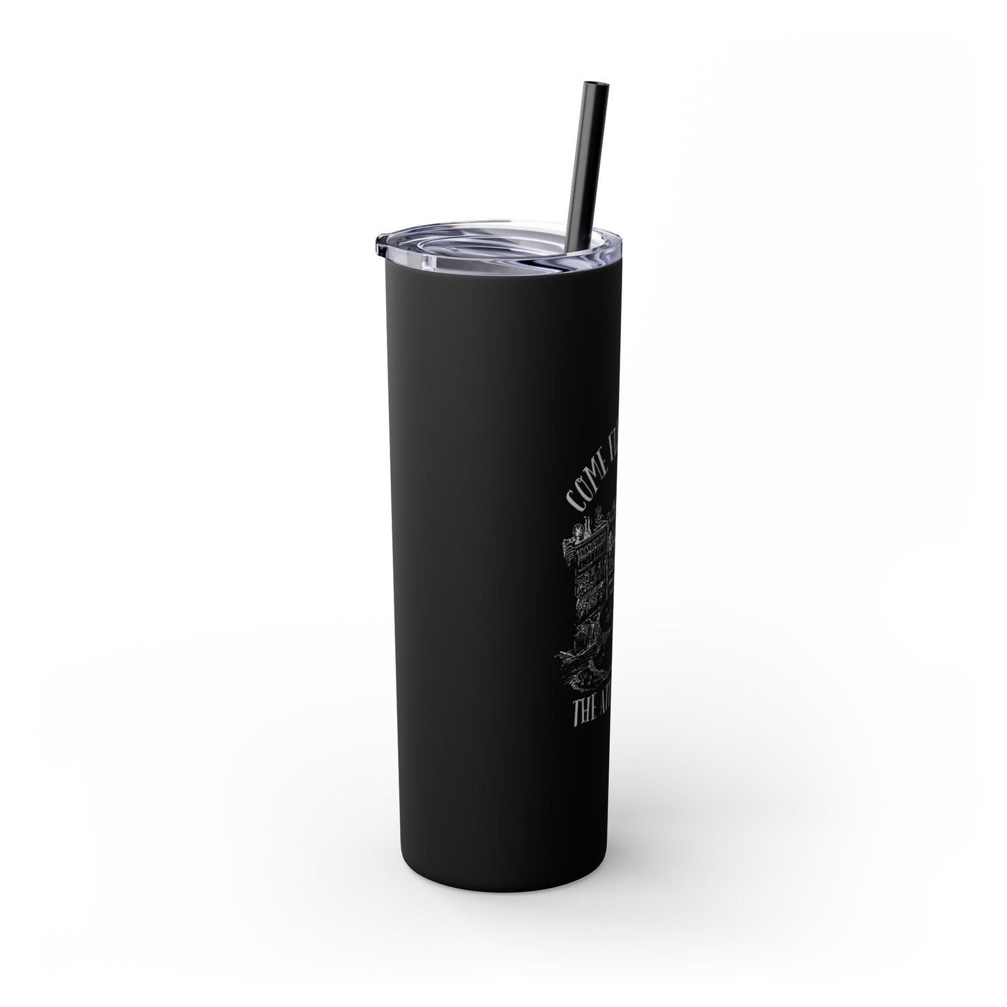 Skinny Tumbler with Straw, 20oz