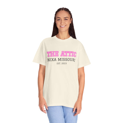 The Attic Nixa Missouri T-Shirt — Vintage Local Boutique Tee (Est. 2023)