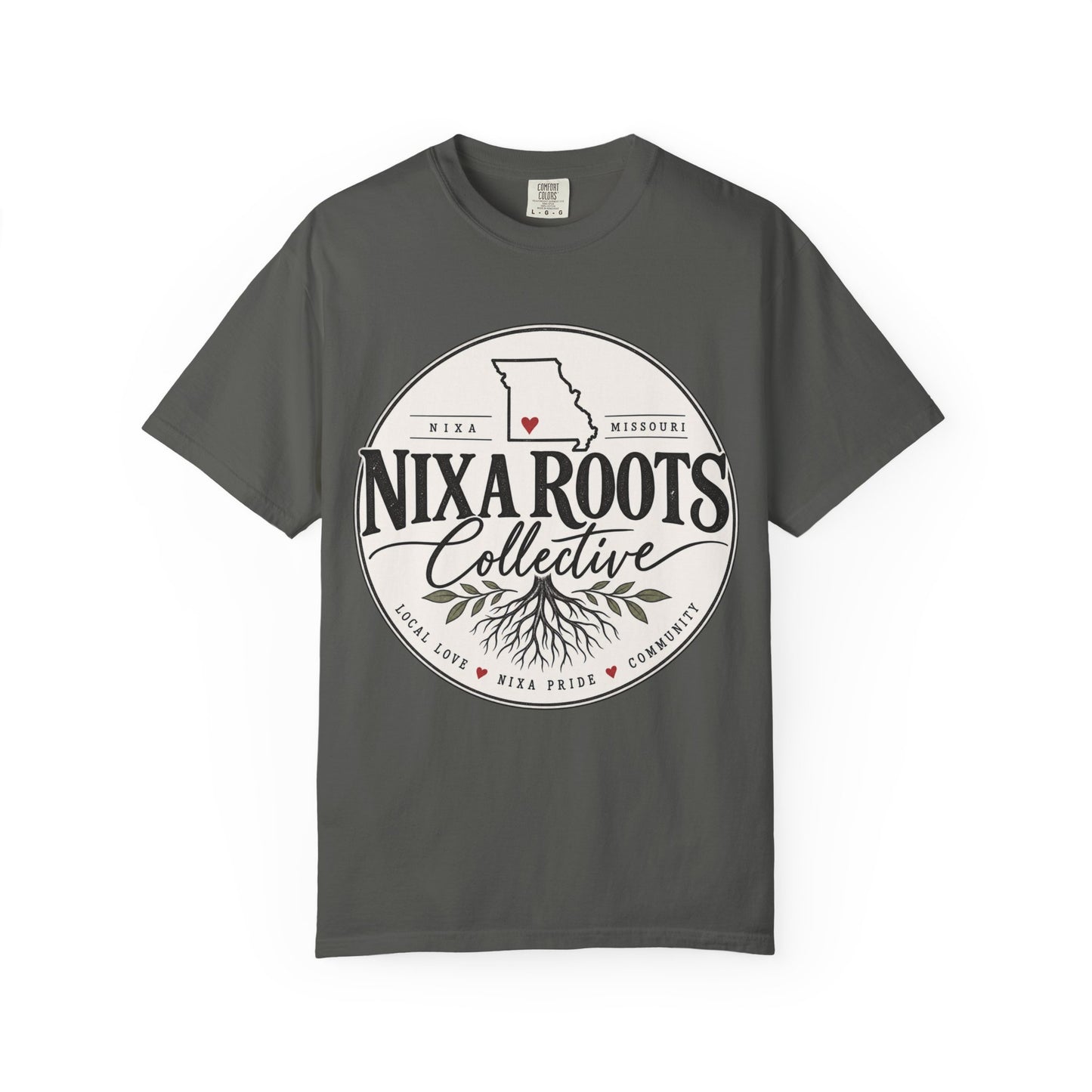 Nixa Roots Collective T-Shirt — Missouri Pride Local Roots Tee
