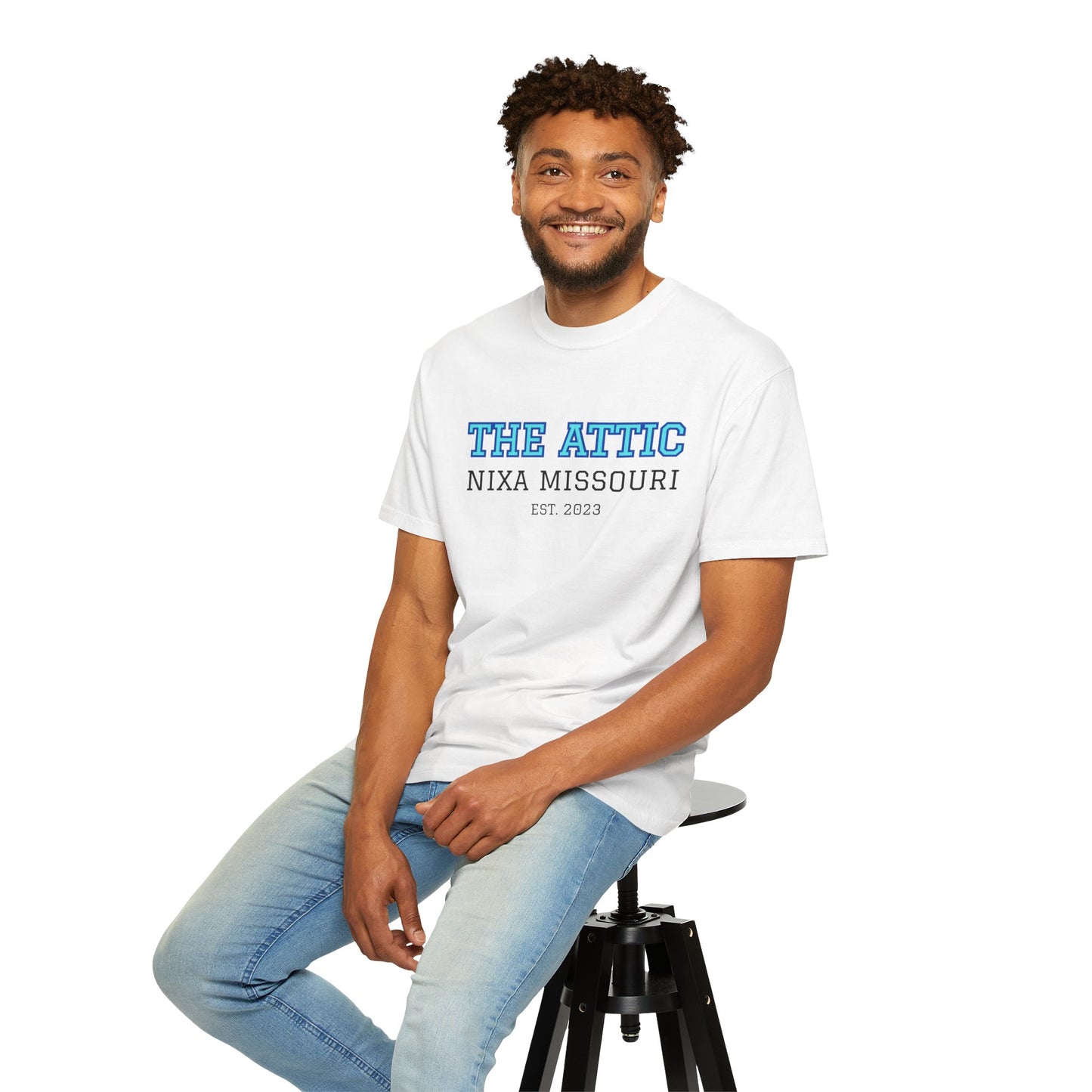 The Attic Nixa Missouri T-Shirt — Local Shop Vintage-Style Tee