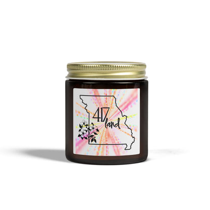 Missouri Tie-Dye Coconut Apricot Scented Candle (4oz, 9oz)
