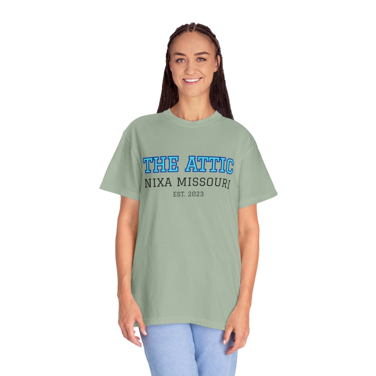 The Attic Nixa Missouri T-Shirt — Local Shop Vintage-Style Tee