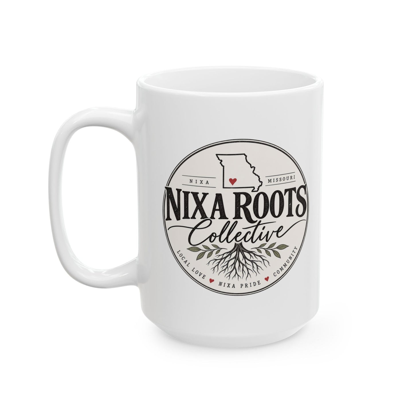 Coffee Mug — Nixa Roots Vintage Logo Ceramic Mug (11oz & 15oz)