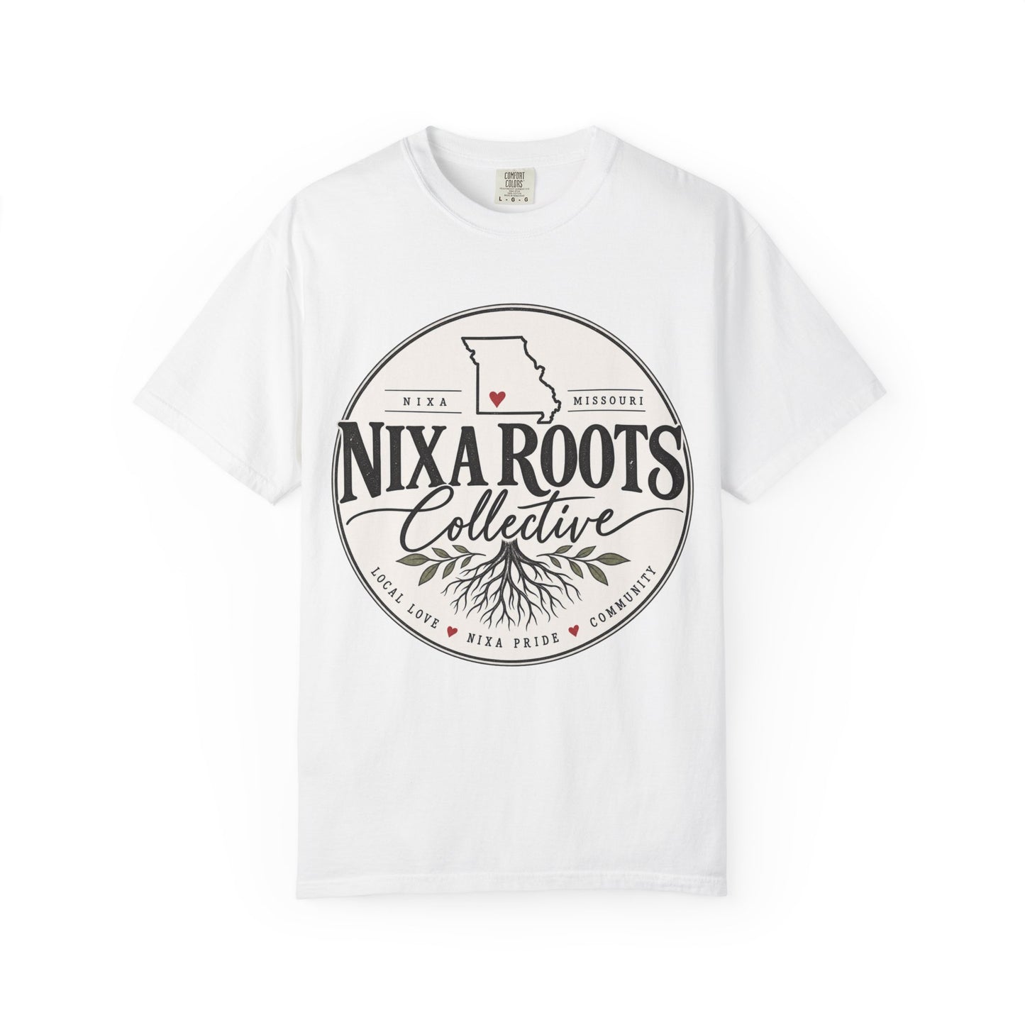 Nixa Roots Collective T-Shirt — Missouri Pride Local Roots Tee