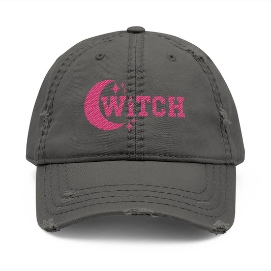 Distressed Witch Dad Hat