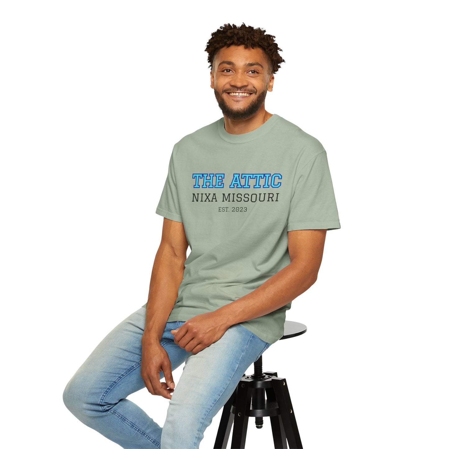 The Attic Nixa Missouri T-Shirt — Local Shop Vintage-Style Tee