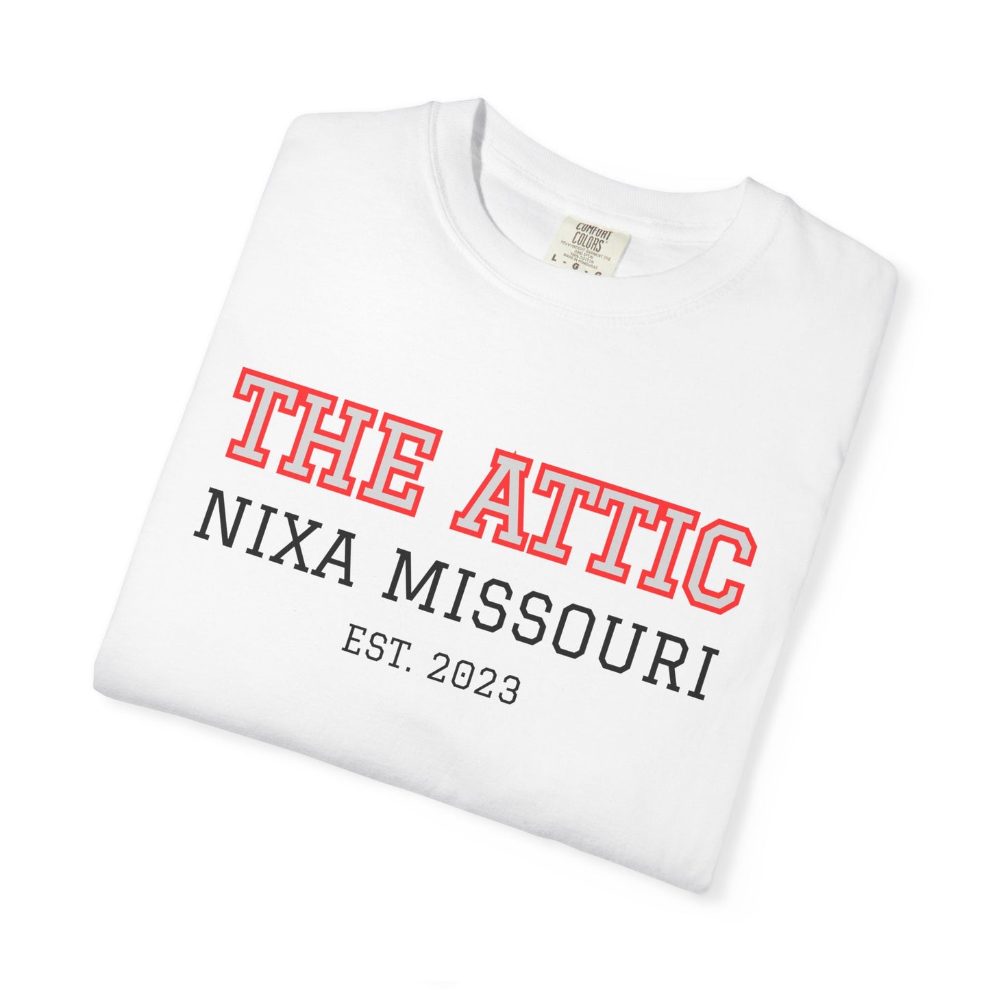 The Attic Nixa Missouri Est. 2023 T-Shirt