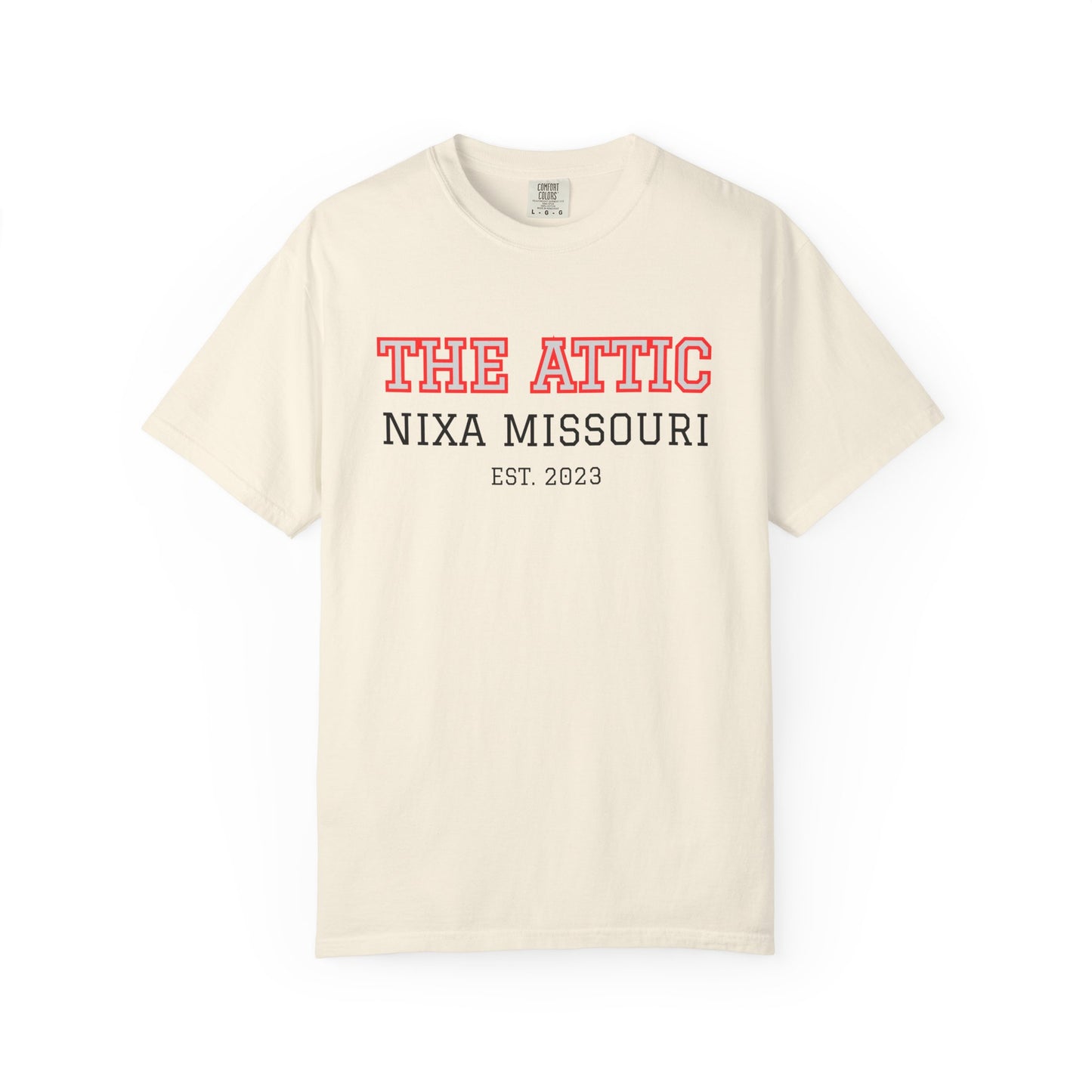 The Attic Nixa Missouri Est. 2023 T-Shirt