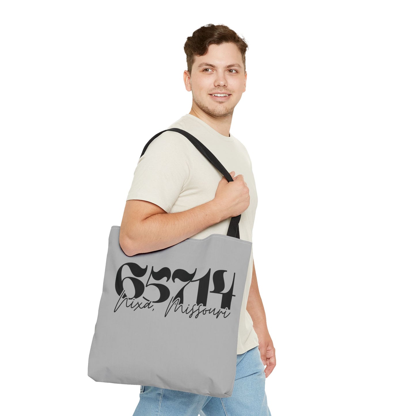 Cute City Pride Nixa MO Tote Bag — 65714 All-Over Print
