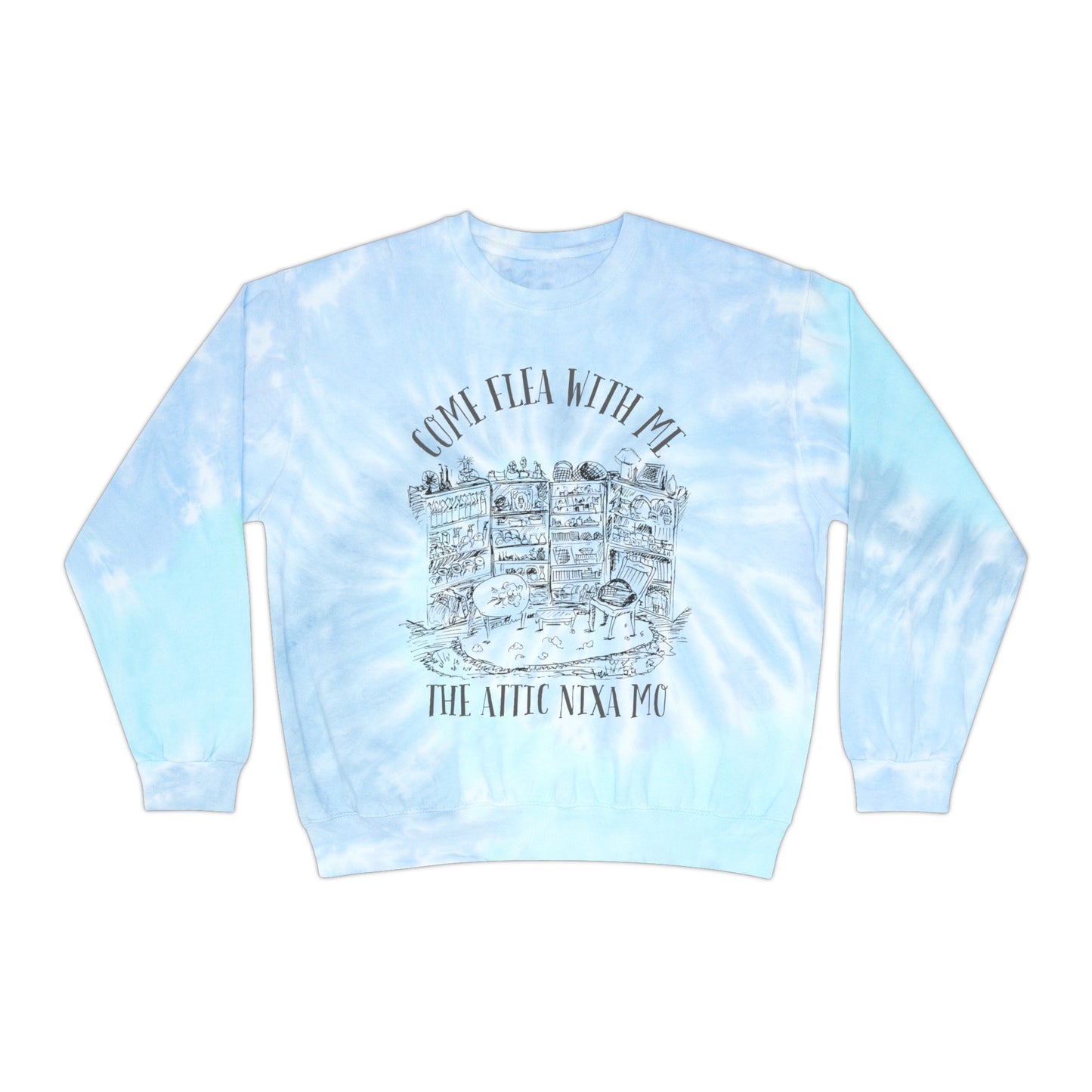 Unisex Tie-Dye Sweatshirt