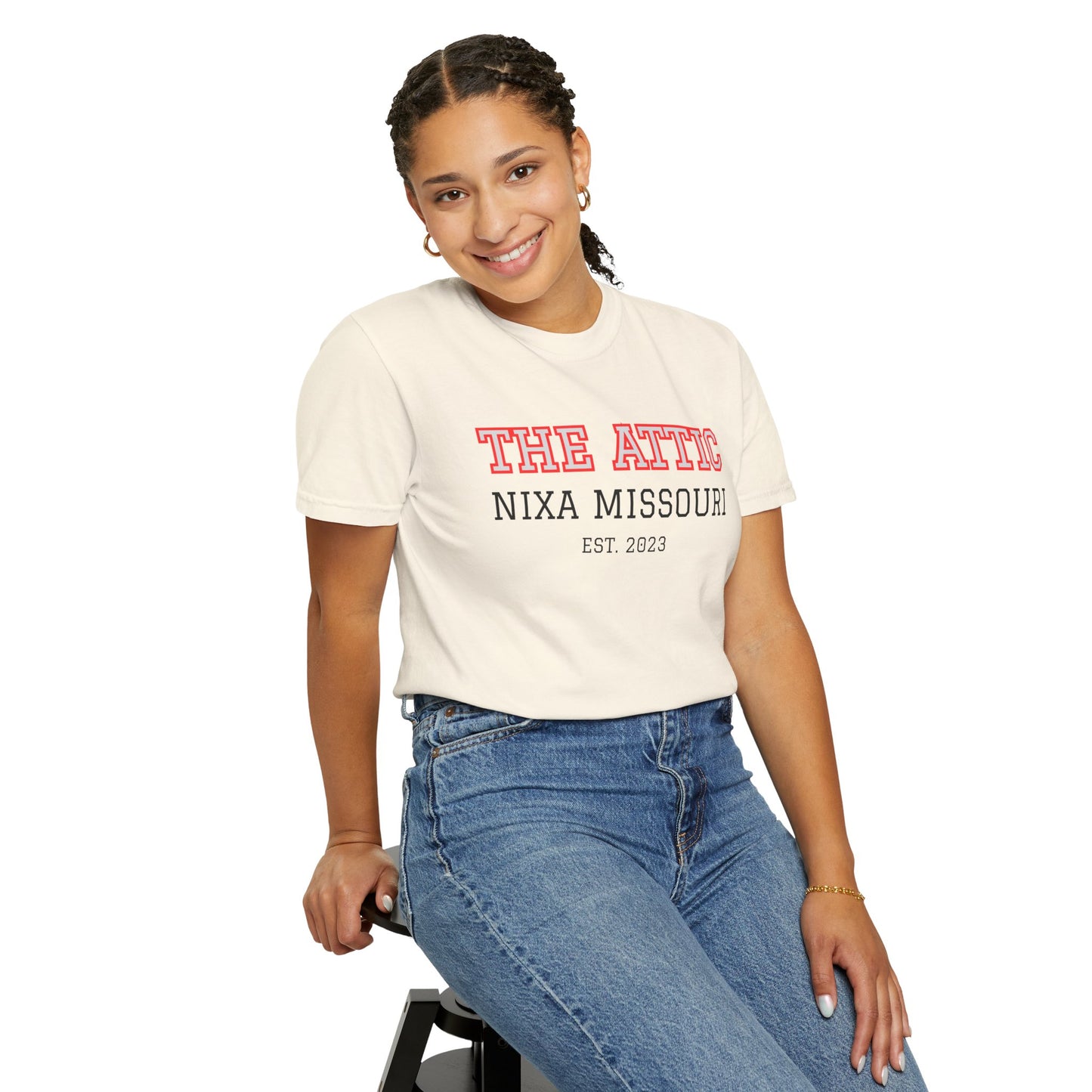 The Attic Nixa Missouri Est. 2023 T-Shirt