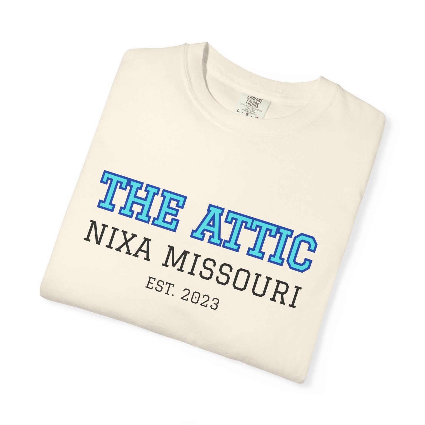 The Attic Nixa Missouri T-Shirt — Local Shop Vintage-Style Tee