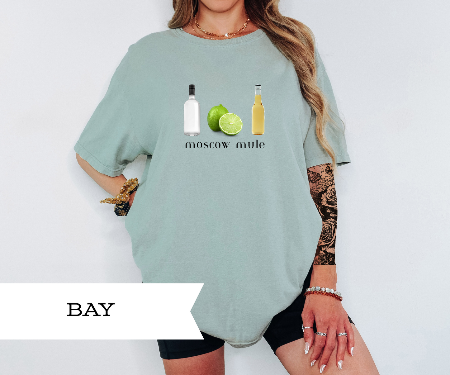 Moscow Mule Unisex T-Shirt, Casual Drink Tee, Gift for Cocktail Lovers, Party Apparel, Fun Summer Wear, Unisex Fashion, 90s, Nineties