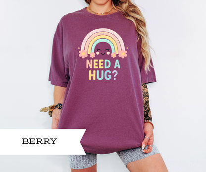 Need A Hug? Rainbow T-shirt