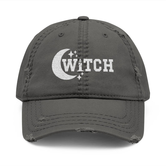 Distressed Witch Dad Hat