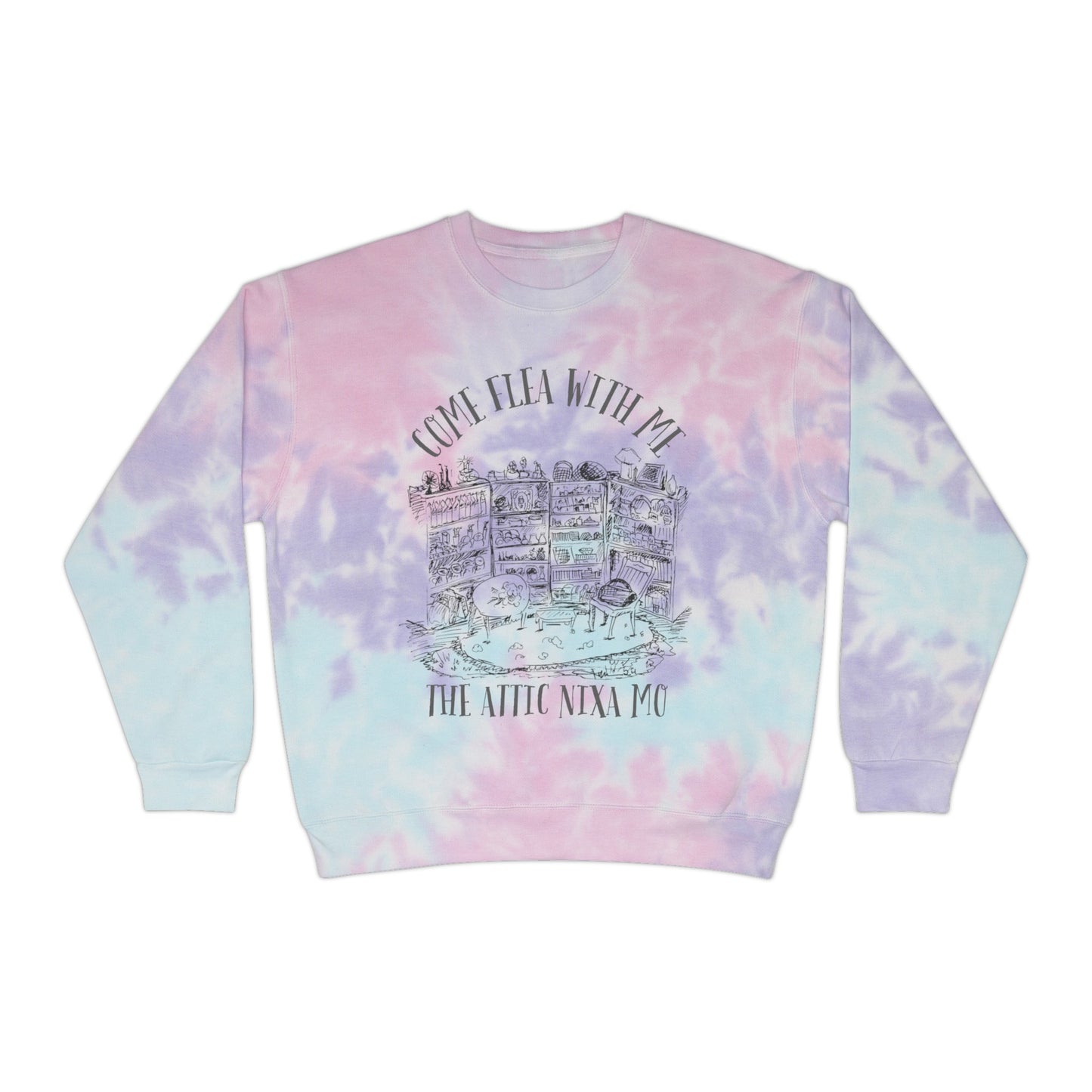 Unisex Tie-Dye Sweatshirt