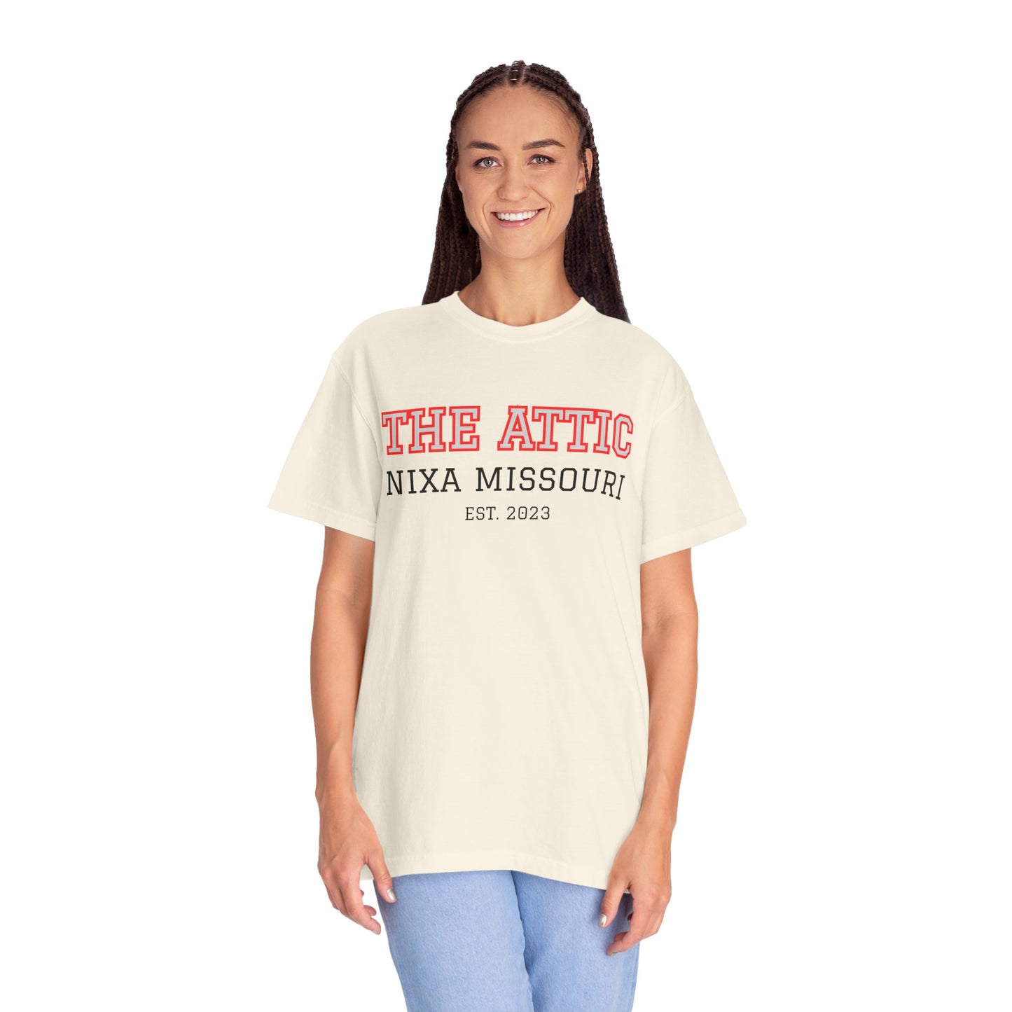 The Attic Nixa Missouri Est. 2023 T-Shirt