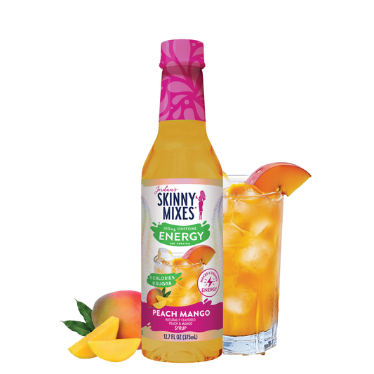 Sugar Free Peach Mango Energy Syrup - 375ml