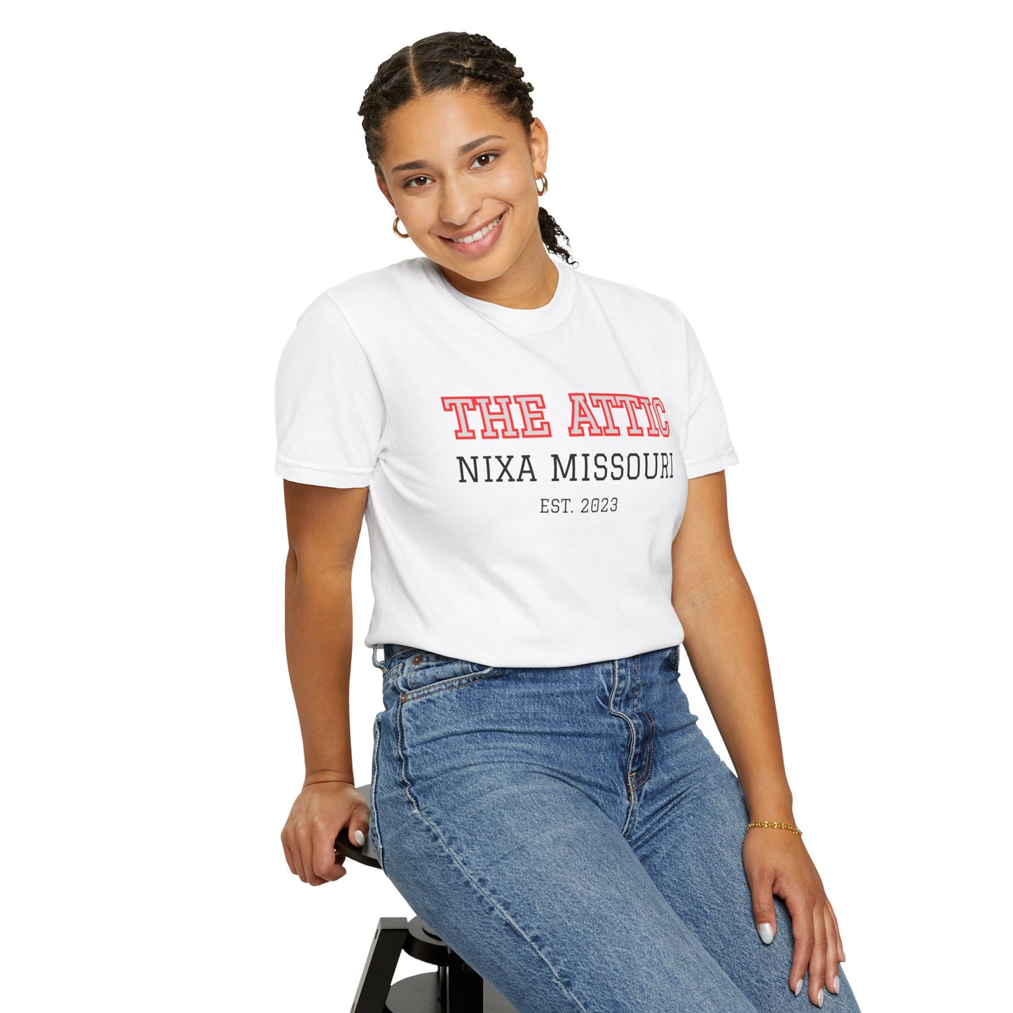 The Attic Nixa Missouri Est. 2023 T-Shirt