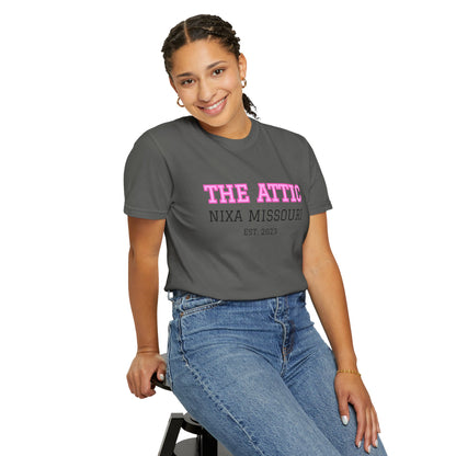 The Attic Nixa Missouri T-Shirt — Vintage Local Boutique Tee (Est. 2023)