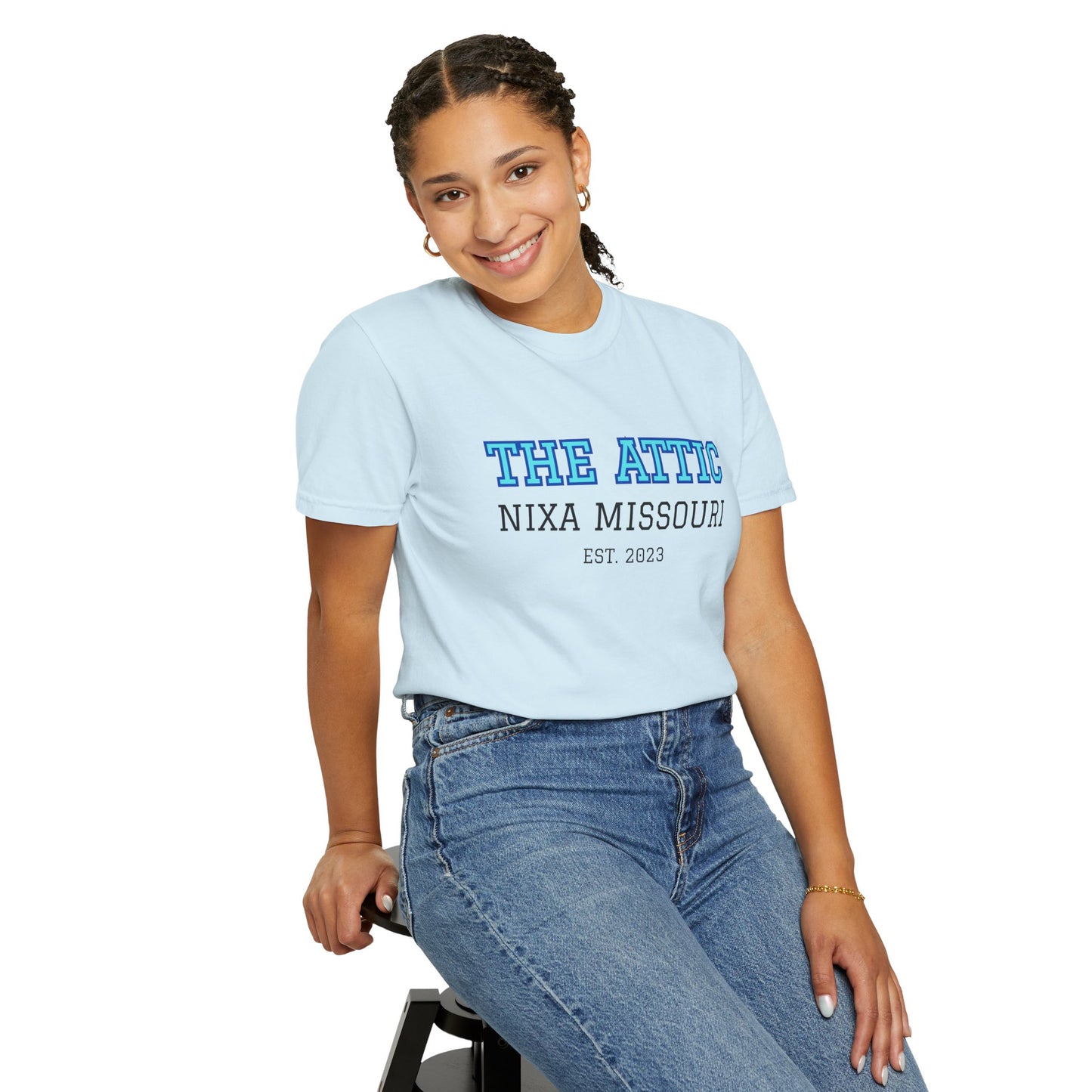 The Attic Nixa Missouri T-Shirt — Local Shop Vintage-Style Tee
