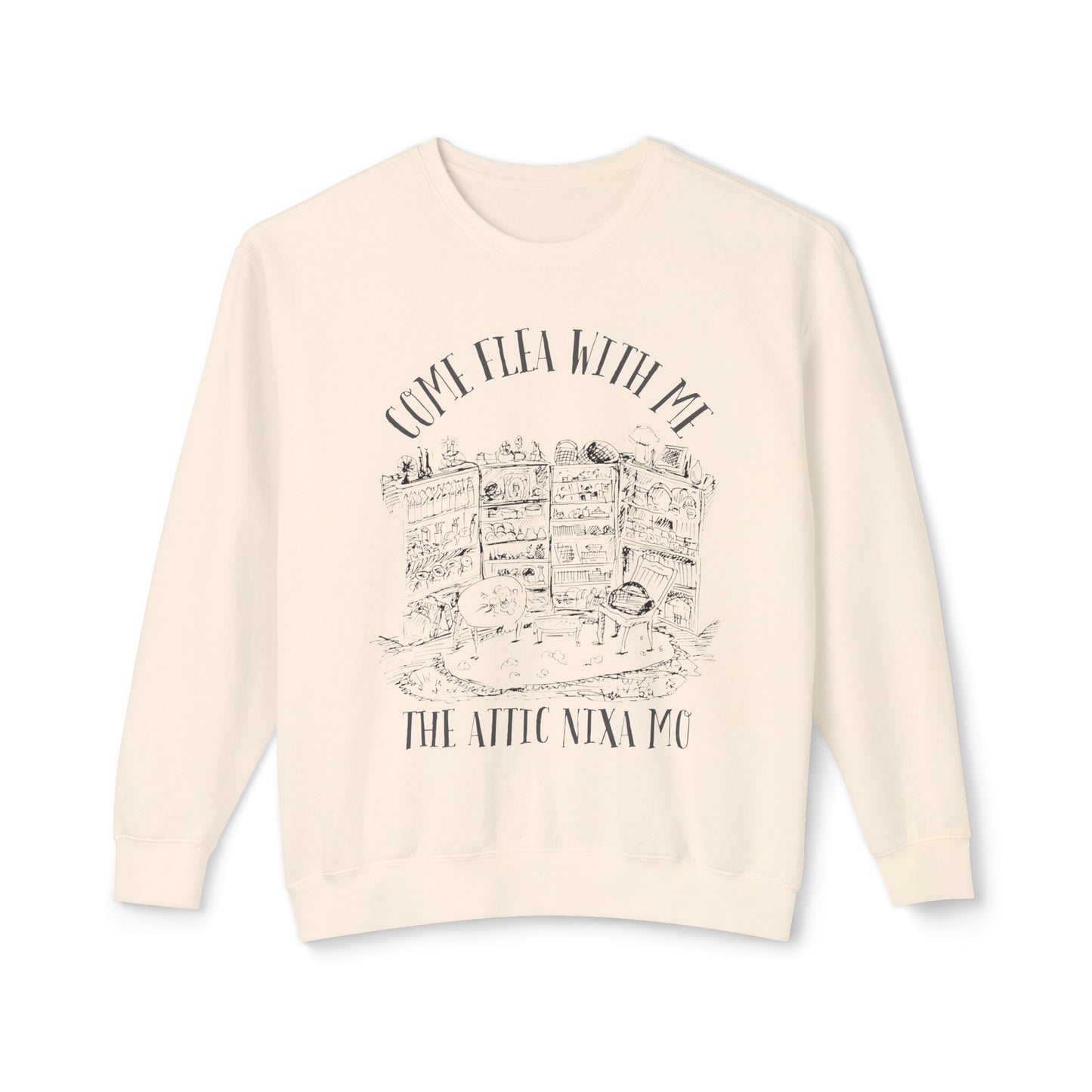 Unisex Lightweight Crewneck Sweatshirt