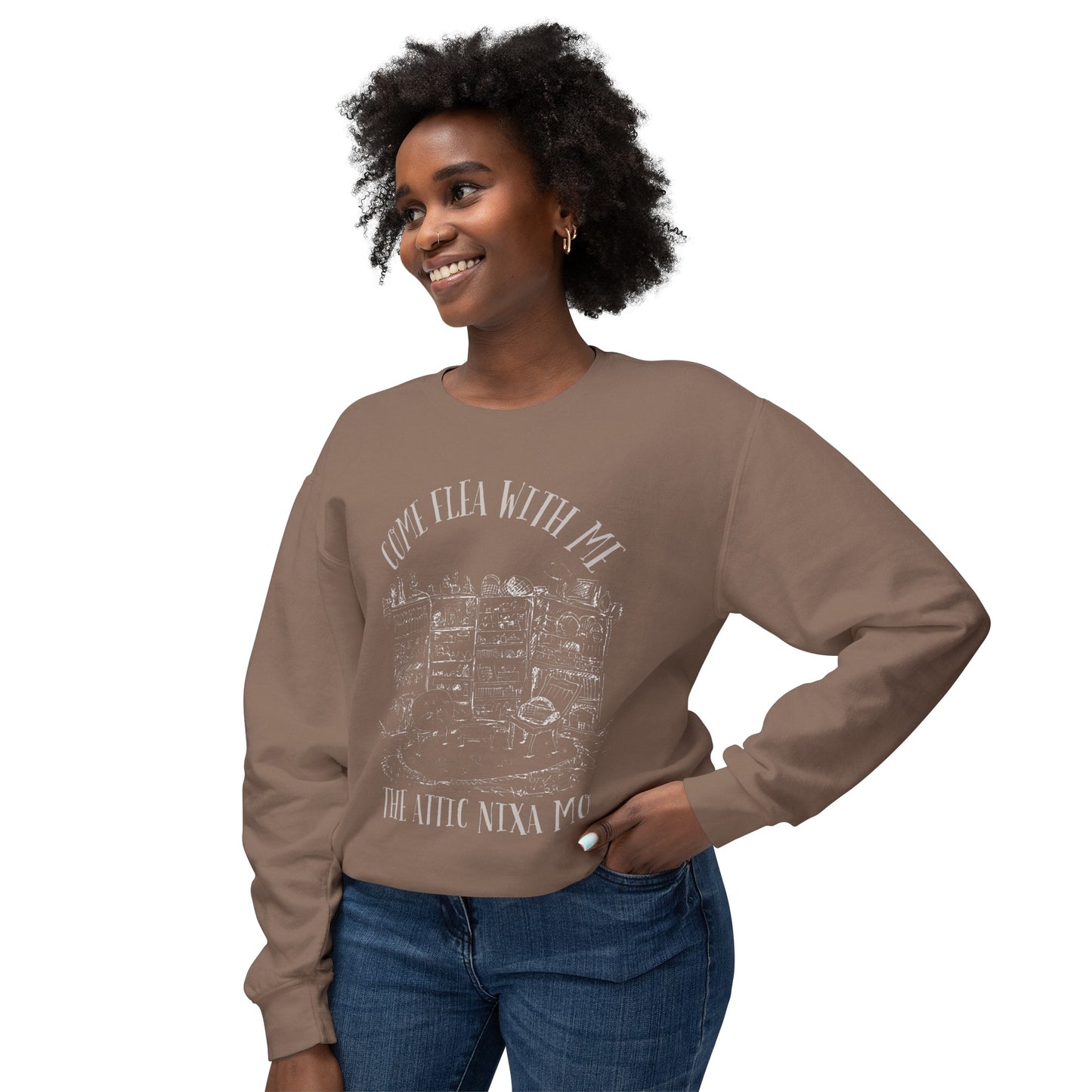 Unisex Lightweight Crewneck Sweatshirt