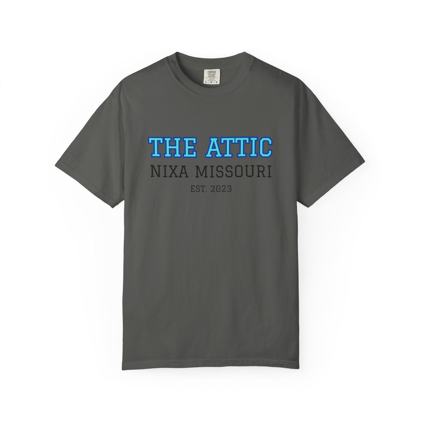 The Attic Nixa Missouri T-Shirt — Local Shop Vintage-Style Tee