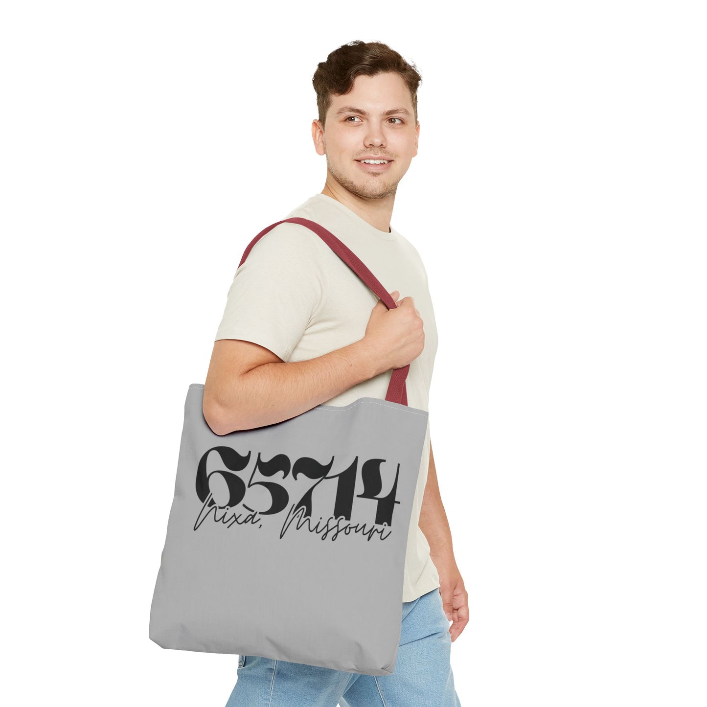 Cute City Pride Nixa MO Tote Bag — 65714 All-Over Print