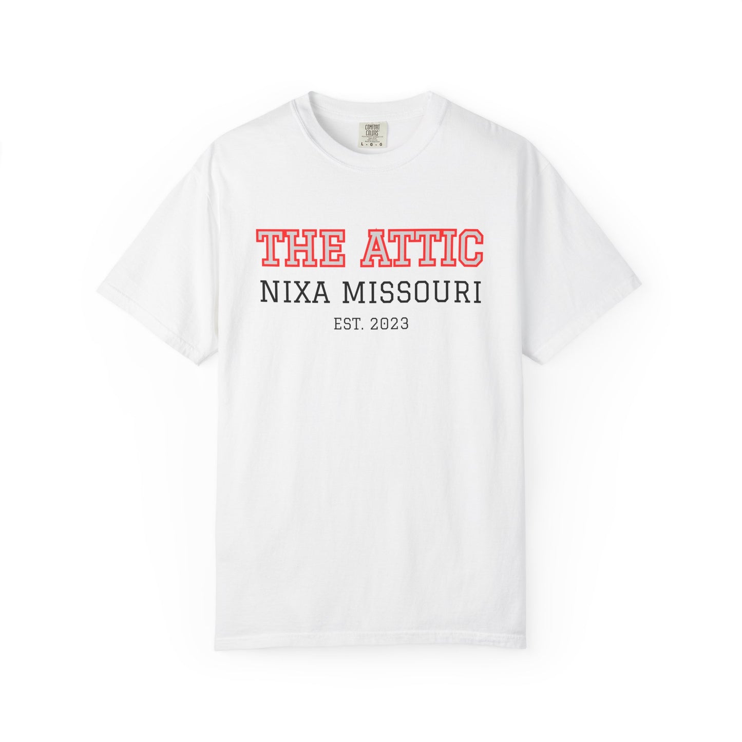 The Attic Nixa Missouri Est. 2023 T-Shirt