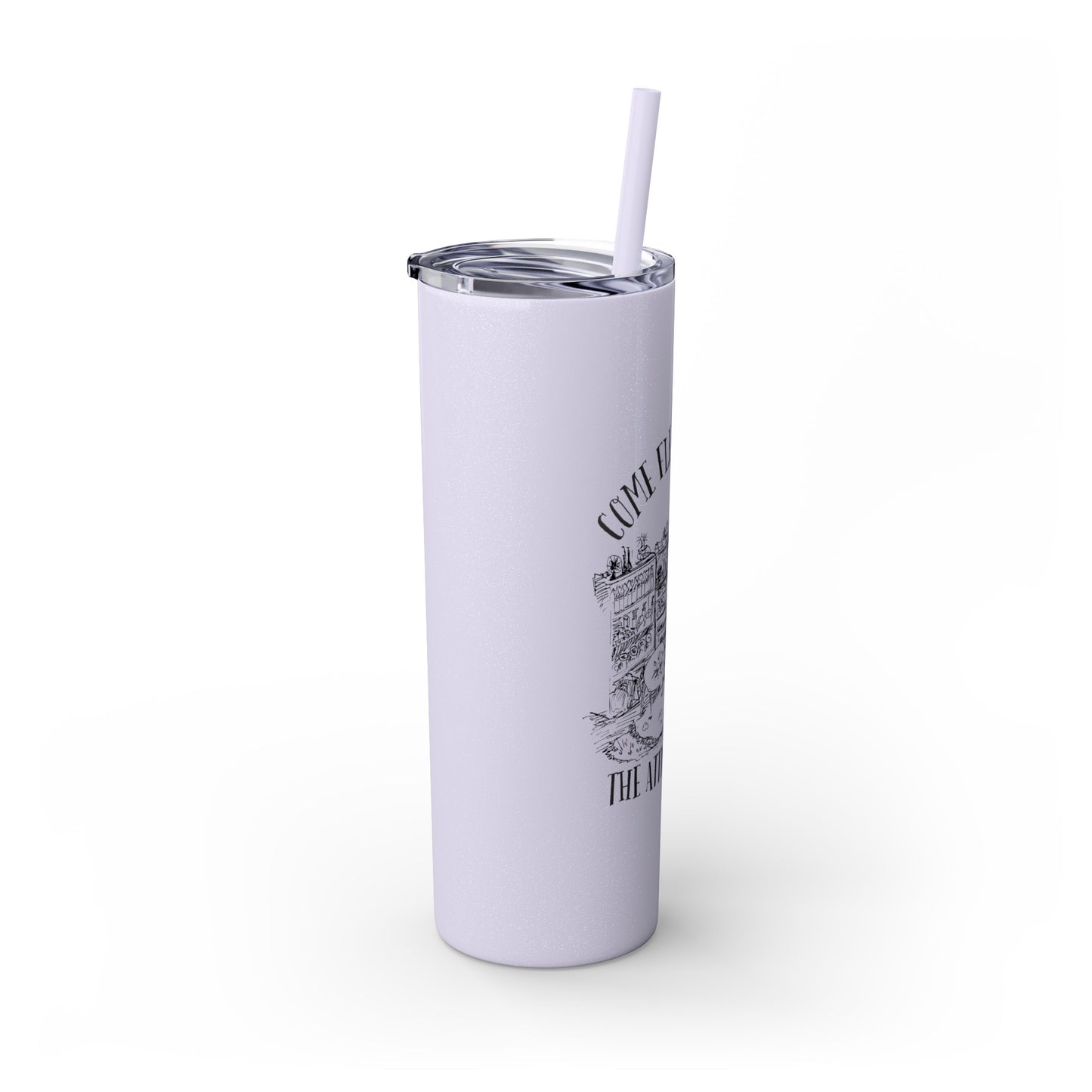 Skinny Tumbler with Straw, 20oz