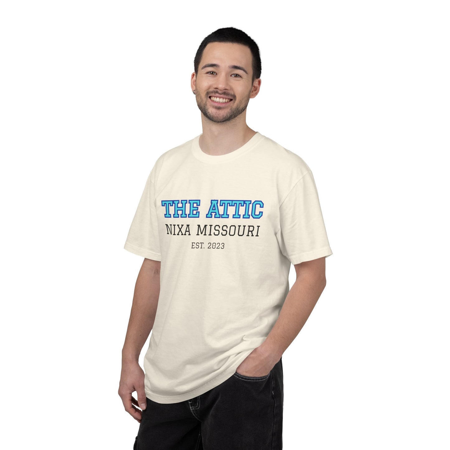 The Attic Nixa Missouri T-Shirt — Local Shop Vintage-Style Tee