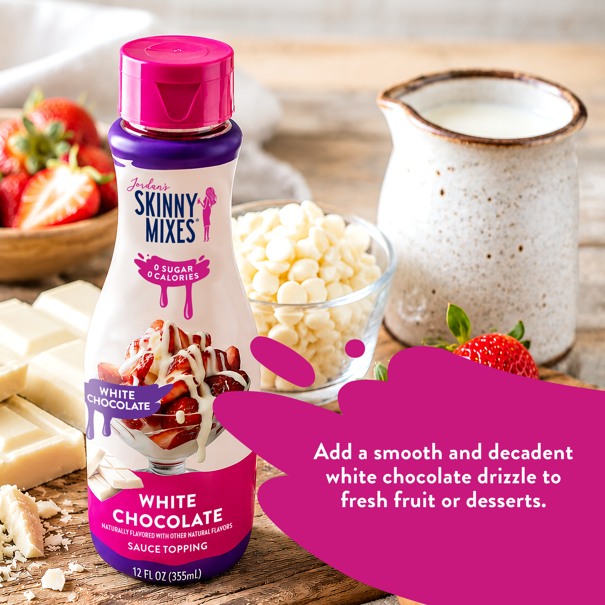 Sugar Free White Chocolate Sauce