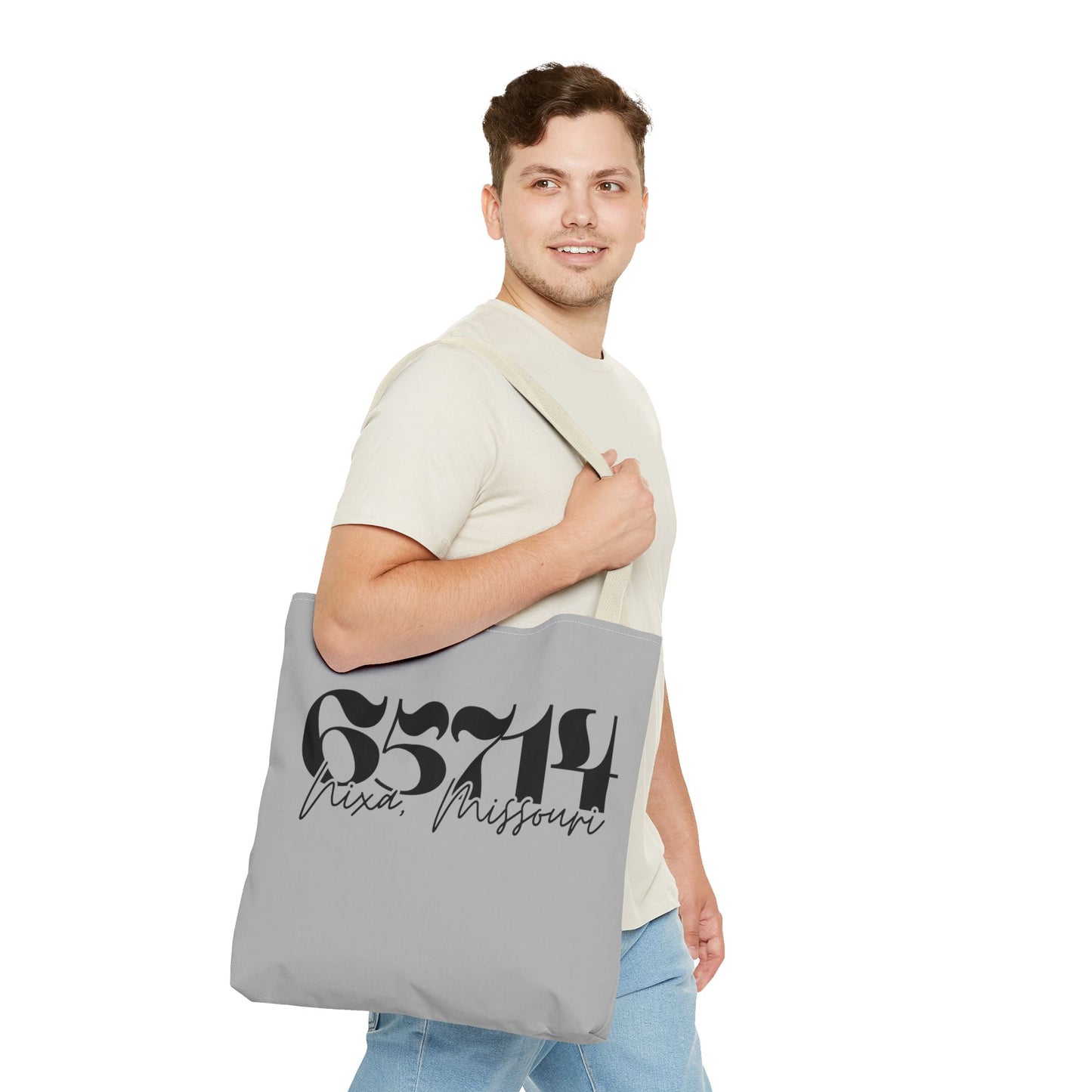 Cute City Pride Nixa MO Tote Bag — 65714 All-Over Print